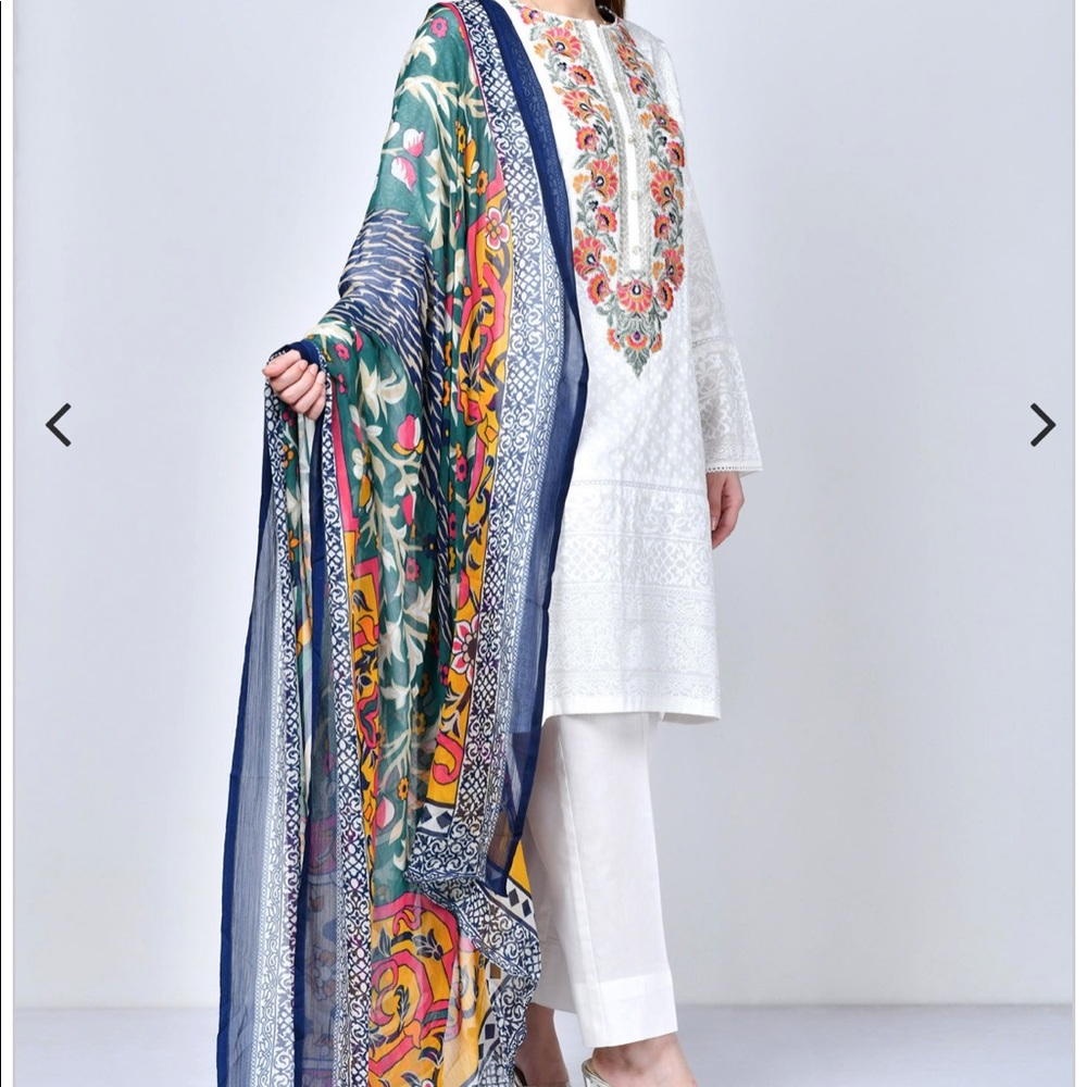 NEW Pakistani Shirt + Shawl